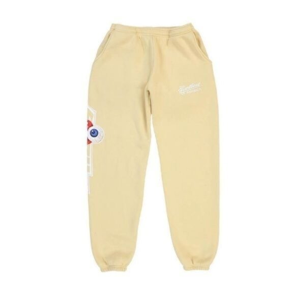 Cherry LA “Odd Ones Out” Sweatpants in Yellow 2020 - Picture 1 of 8